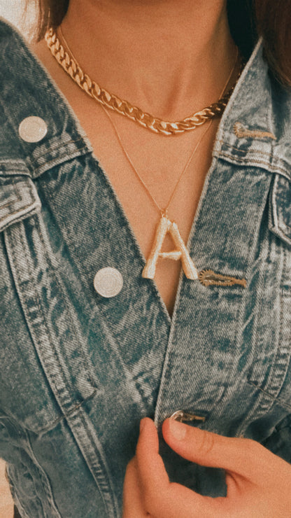 Initial Neckpiece "A"