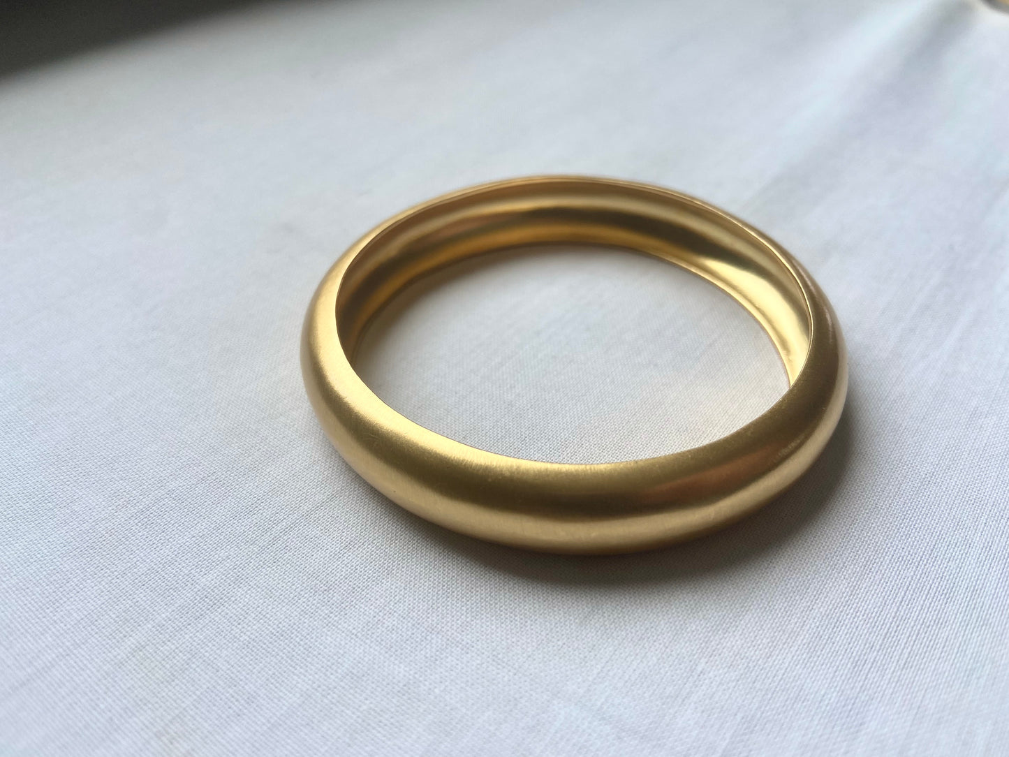 Gold Cosmic Bangle-Thick